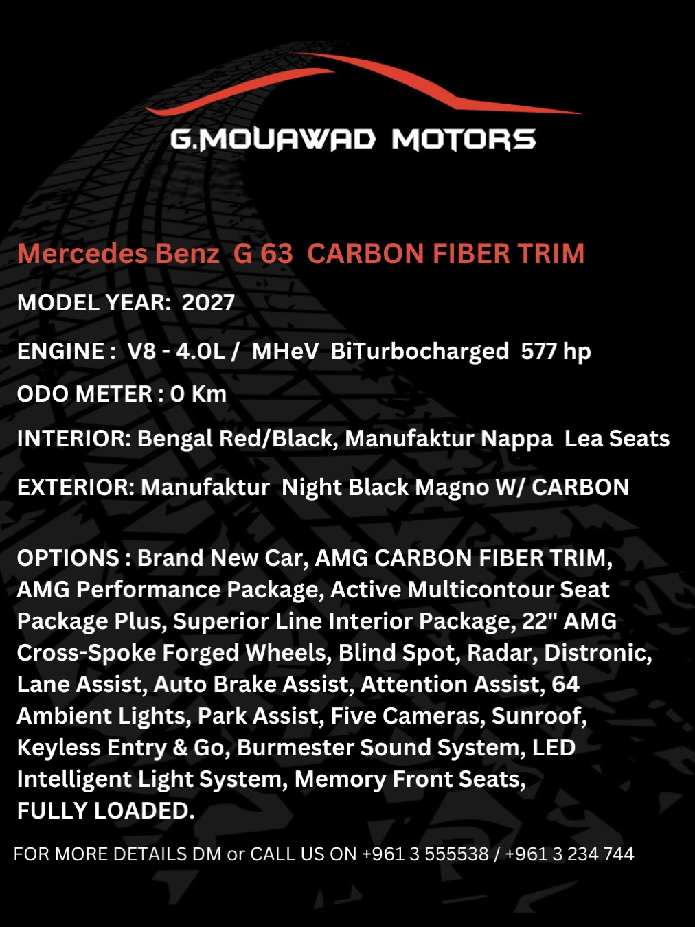 2027 Mercedes-Benz G63 4x4 photo 9